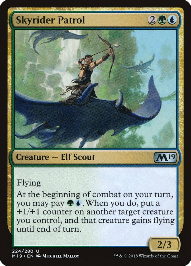 Skyrider Patrol [Core Set 2019] | Card Citadel