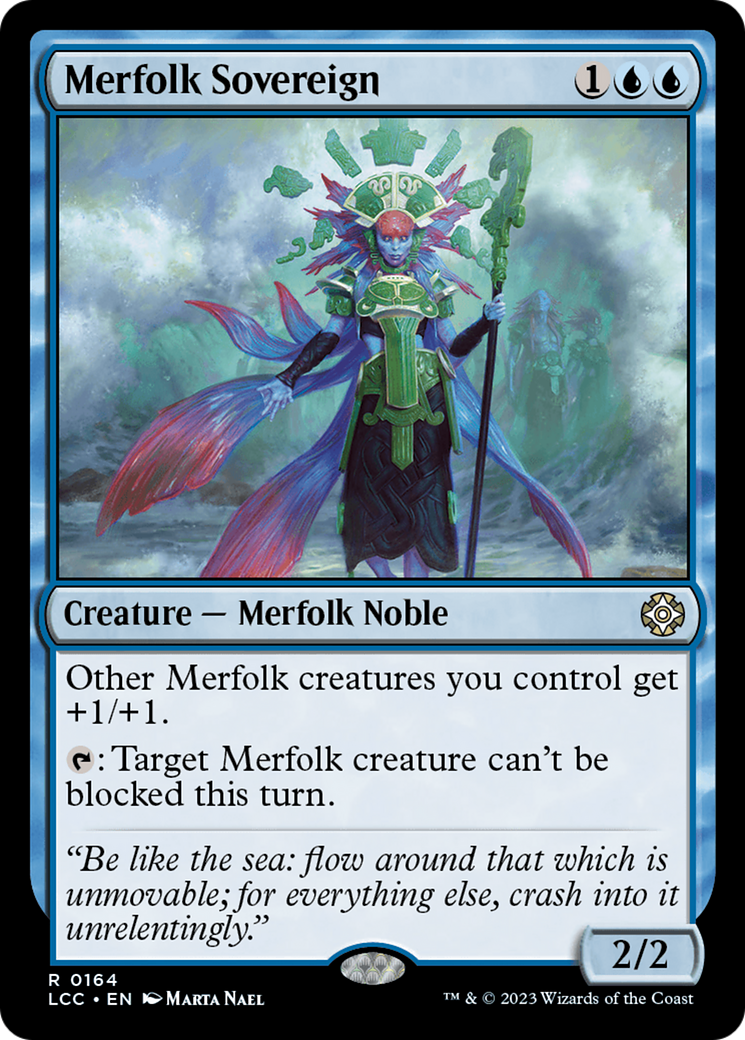 Merfolk Sovereign [The Lost Caverns of Ixalan Commander] | Card Citadel