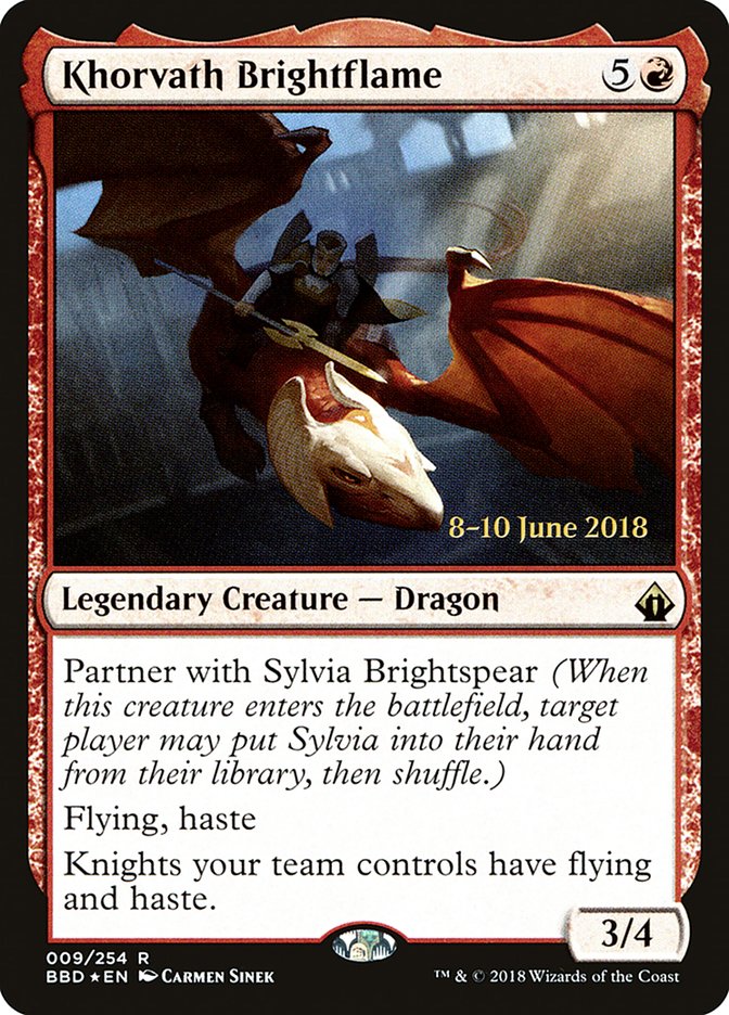 Khorvath Brightflame [Battlebond Promos] | Card Citadel