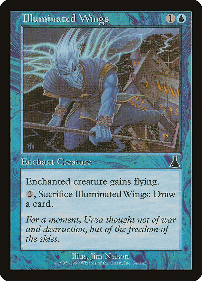 Illuminated Wings [Urza's Destiny] | Card Citadel