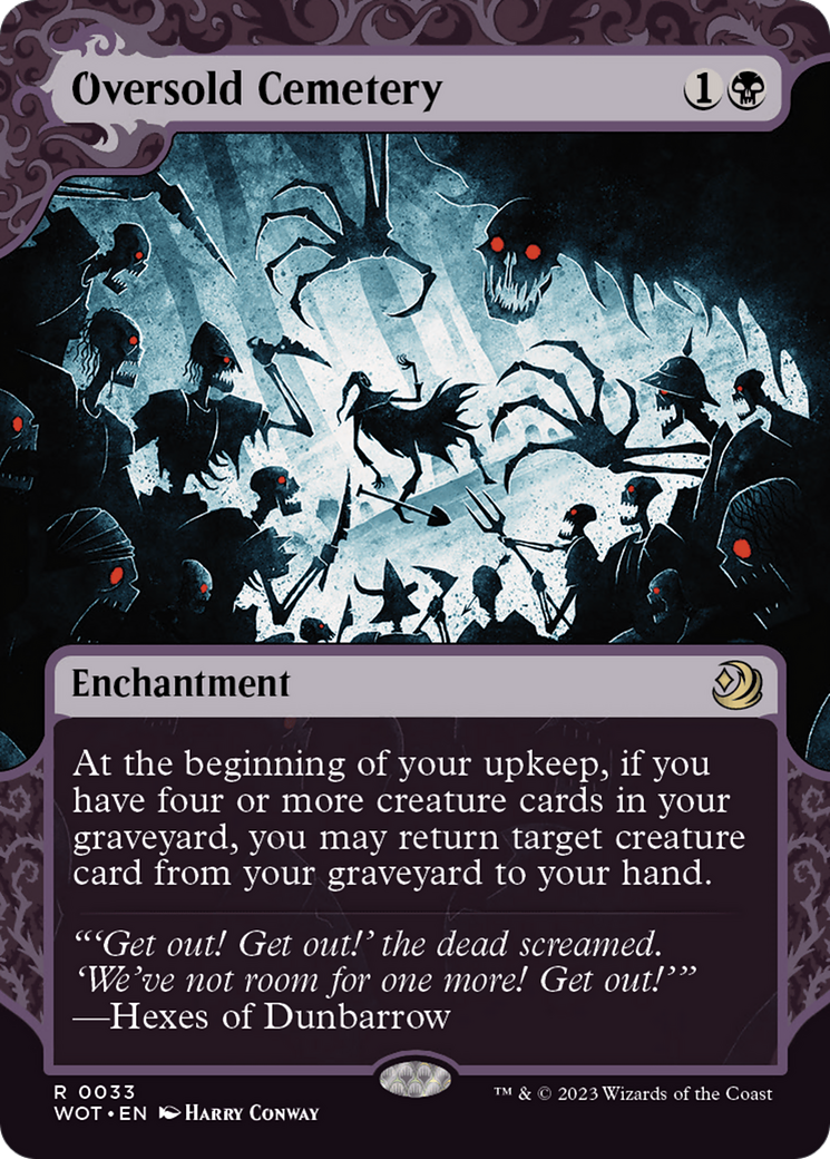 Oversold Cemetery [Wilds of Eldraine: Enchanting Tales] | Card Citadel