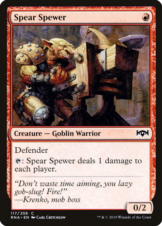Spear Spewer [Ravnica Allegiance] | Card Citadel
