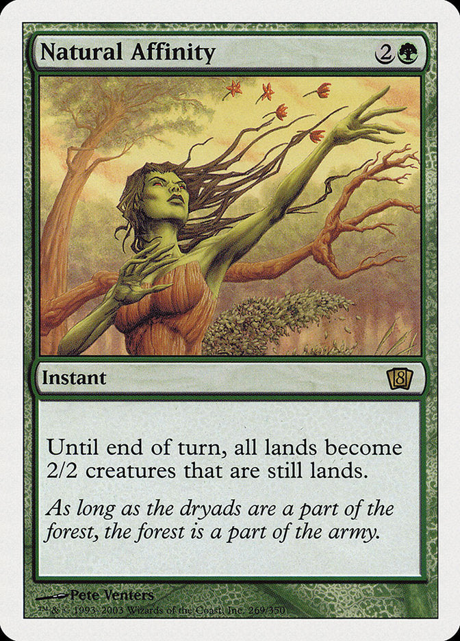 Natural Affinity [Eighth Edition] | Card Citadel