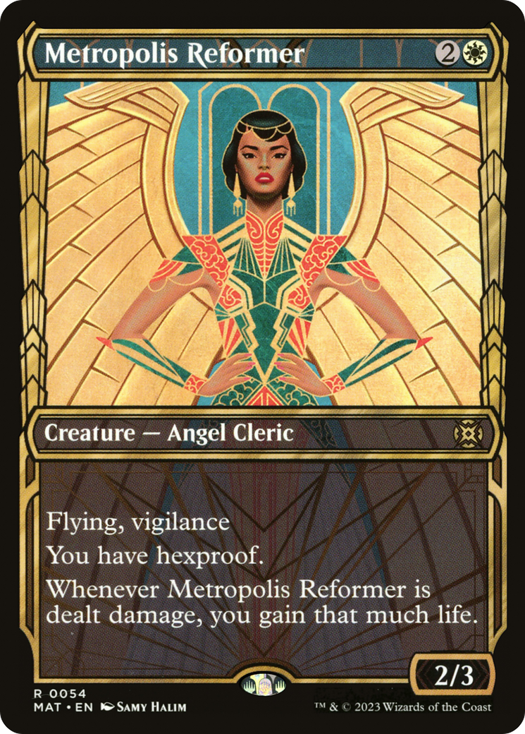 Metropolis Reformer (Showcase) [March of the Machine: The Aftermath] | Card Citadel