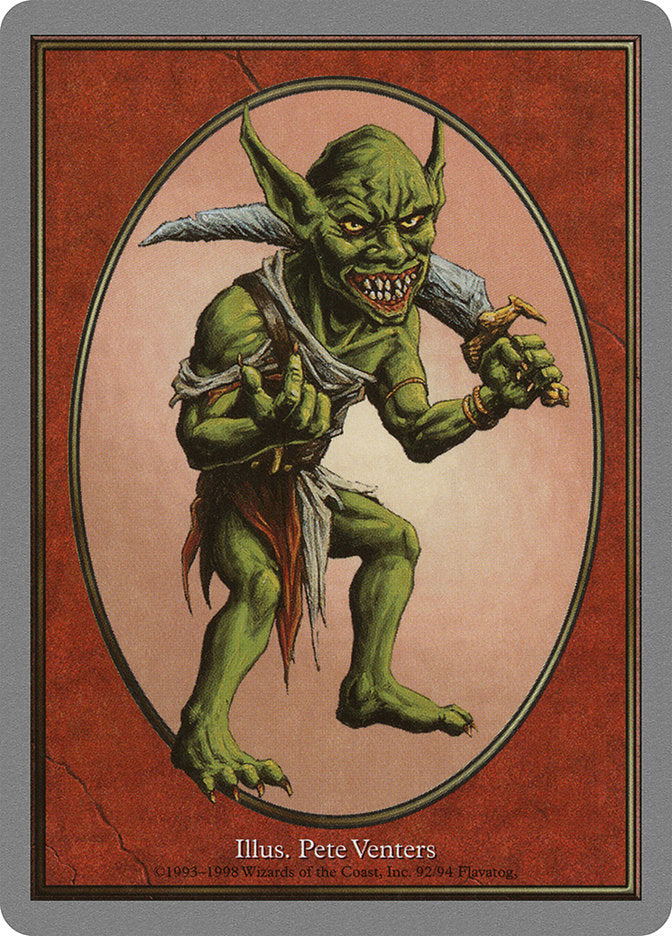 Goblin [Unglued Tokens] | Card Citadel