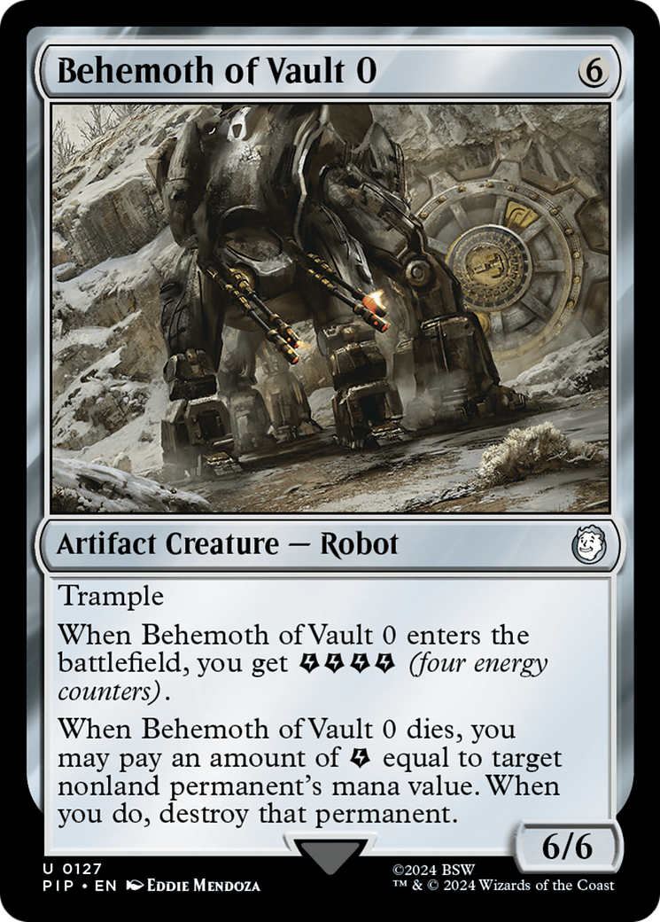 Behemoth of Vault 0 [Fallout] | Card Citadel