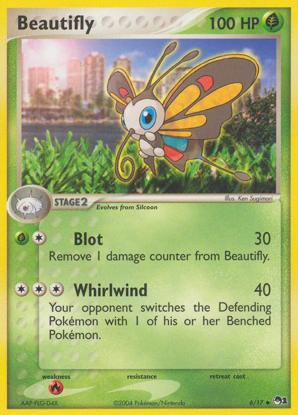 Beautifly (6/17) [POP Series 1] | Card Citadel