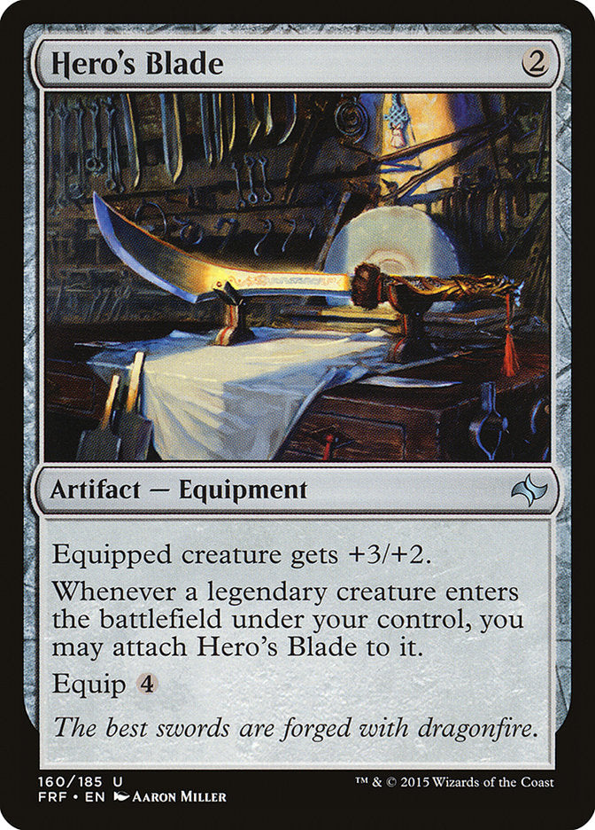 Hero's Blade [Fate Reforged] | Card Citadel