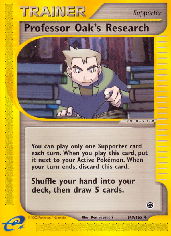 Professor Oak's Research (149/165) [Expedition: Base Set] | Card Citadel