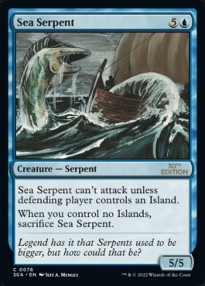 Sea Serpent [30th Anniversary Edition] | Card Citadel