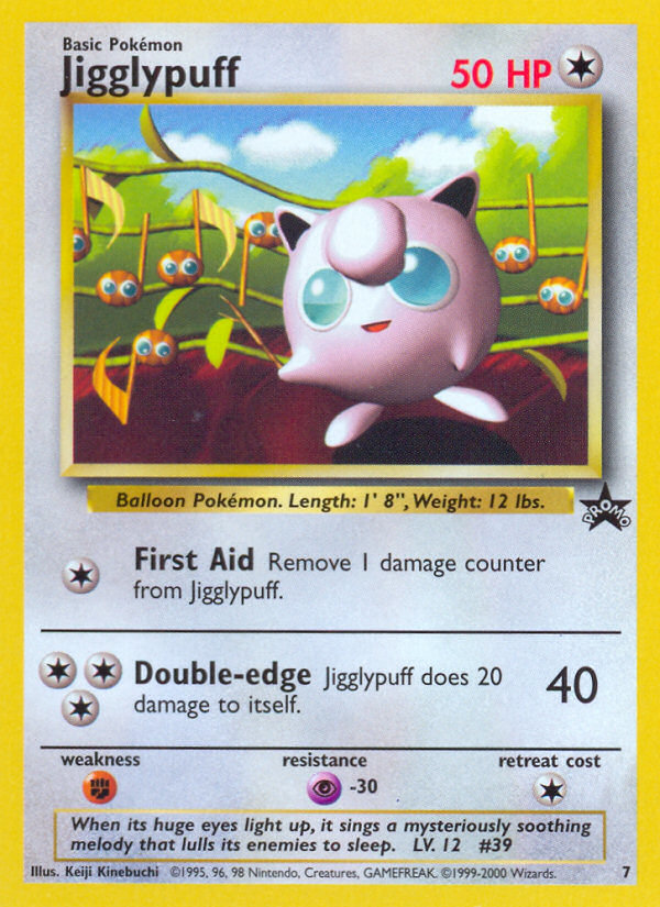 Jigglypuff (7) [Wizards of the Coast: Black Star Promos] | Card Citadel