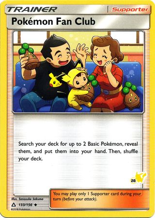 Pokemon Fan Club (133/156) (Pikachu Stamp #28) [Battle Academy 2020] | Card Citadel