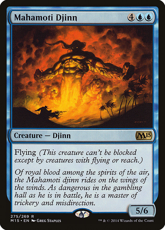 Mahamoti Djinn [Magic 2015] | Card Citadel