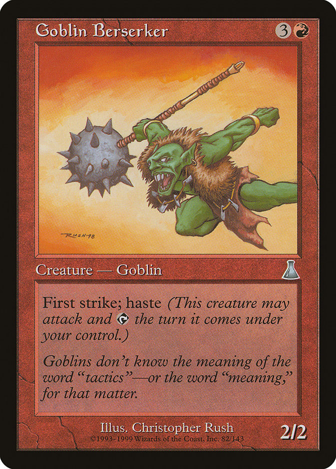 Goblin Berserker [Urza's Destiny] | Card Citadel