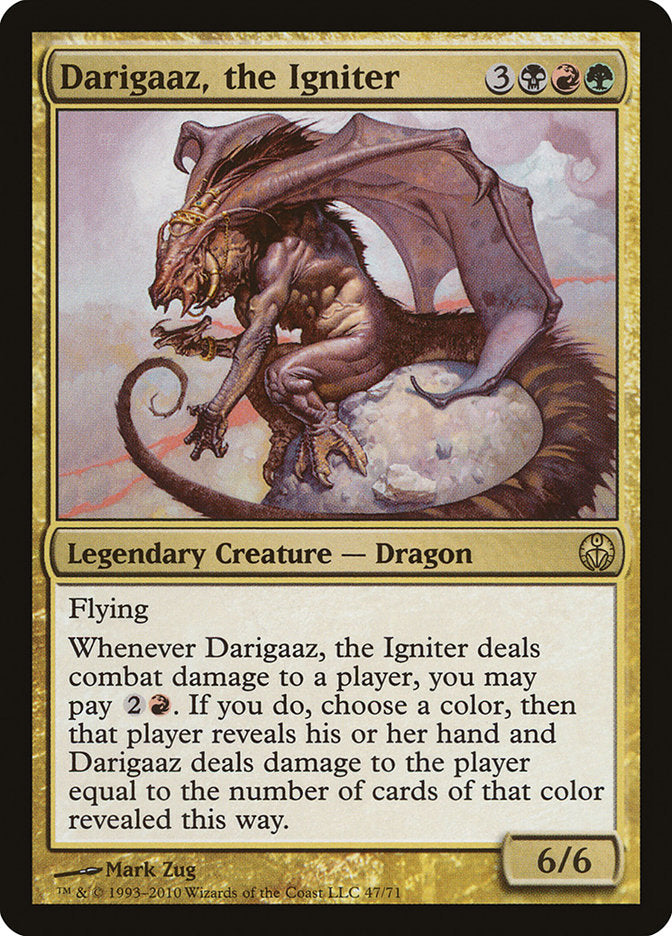 Darigaaz, the Igniter [Duel Decks: Phyrexia vs. the Coalition] | Card Citadel