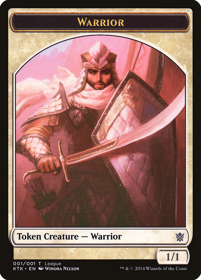 Warrior [League Tokens 2014] | Card Citadel