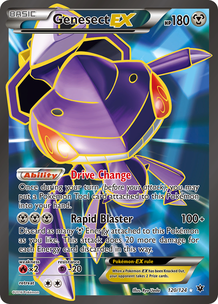 Genesect EX (120/124) [XY: Fates Collide] | Card Citadel