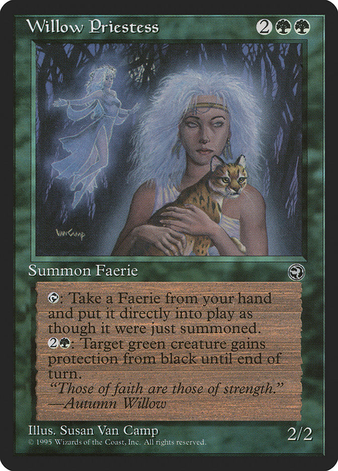 Willow Priestess [Homelands] | Card Citadel