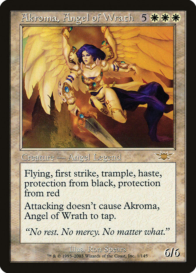 Akroma, Angel of Wrath [Legions] | Card Citadel