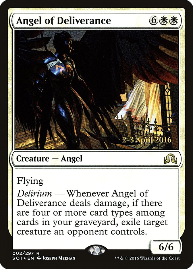 Angel of Deliverance [Shadows over Innistrad Promos] | Card Citadel