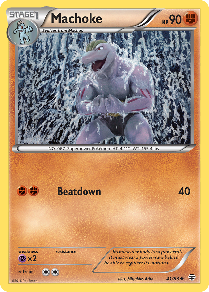 Machoke (41/83) [XY: Generations] | Card Citadel