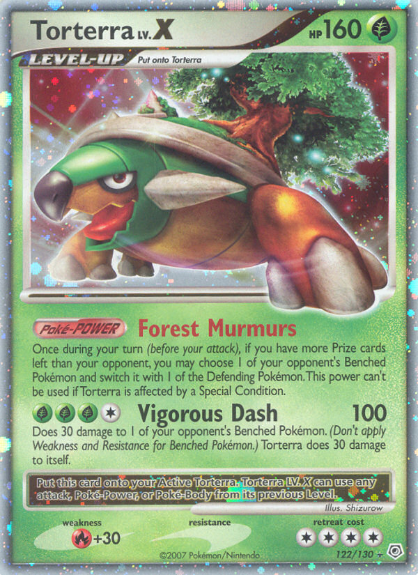 Torterra LV.X (122/130) [Diamond & Pearl: Base Set] | Card Citadel