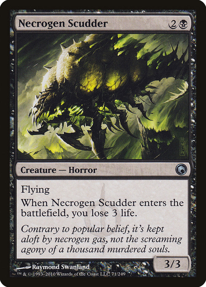 Necrogen Scudder [Scars of Mirrodin] | Card Citadel