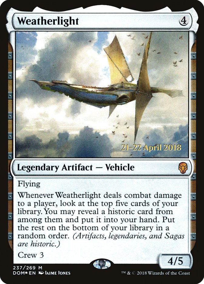 Weatherlight [Dominaria Promos] | Card Citadel