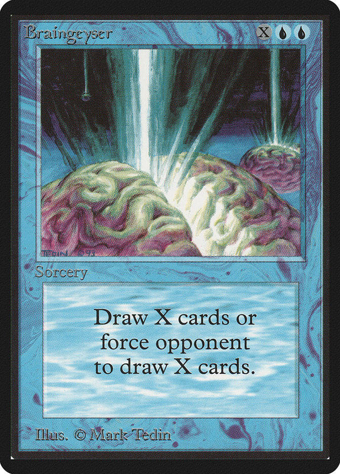 Braingeyser [Limited Edition Beta] | Card Citadel