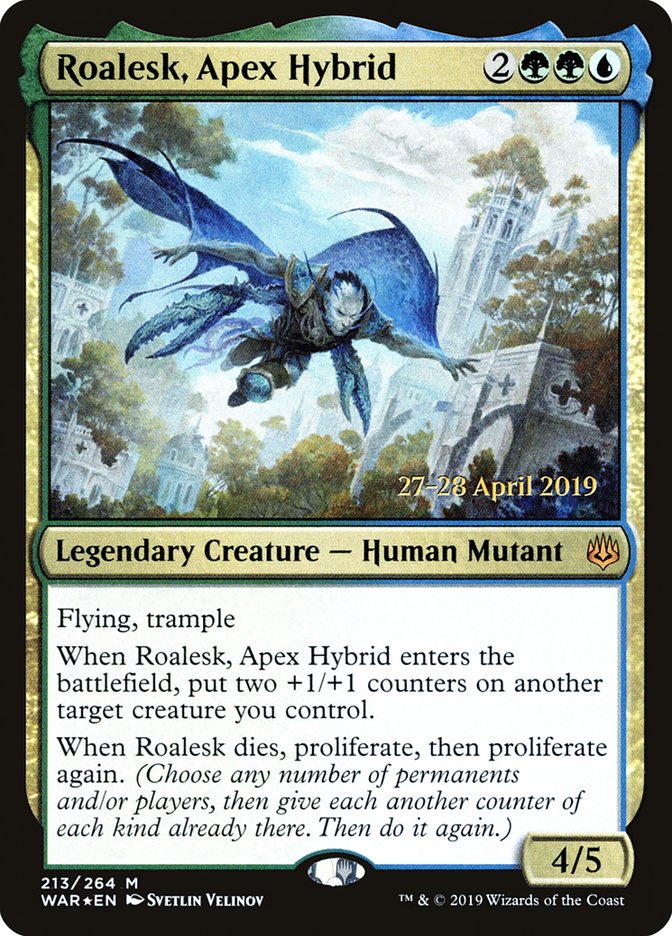 Roalesk, Apex Hybrid  [War of the Spark Prerelease Promos] | Card Citadel