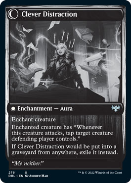 Distracting Geist // Clever Distraction [Innistrad: Double Feature] | Card Citadel