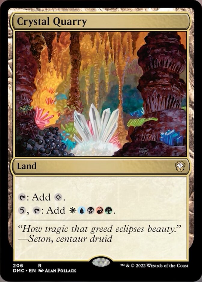 Crystal Quarry [Dominaria United Commander] | Card Citadel