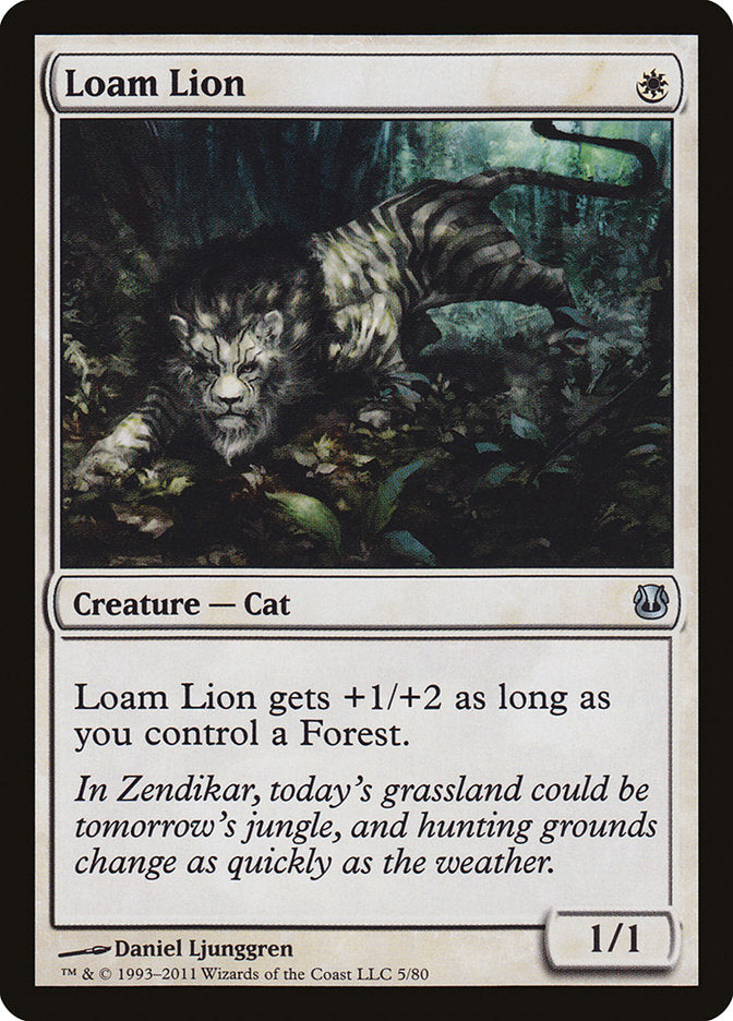 Loam Lion [Duel Decks: Ajani vs. Nicol Bolas] | Card Citadel