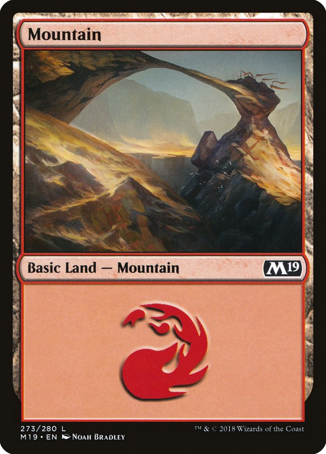 Mountain [Core Set 2019] | Card Citadel