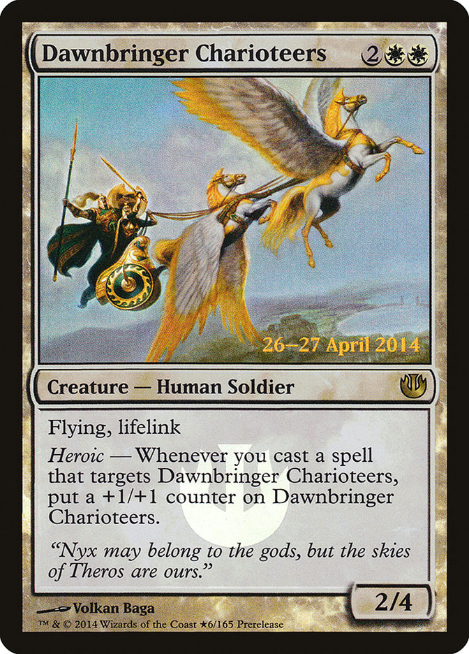 Dawnbringer Charioteers [Journey into Nyx Promos] | Card Citadel