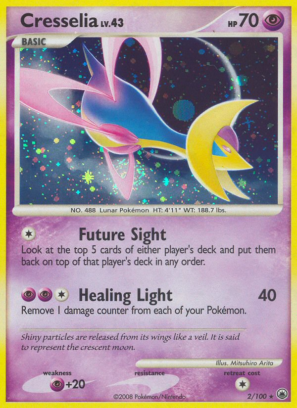 Cresselia (2/100) [Diamond & Pearl: Majestic Dawn] | Card Citadel