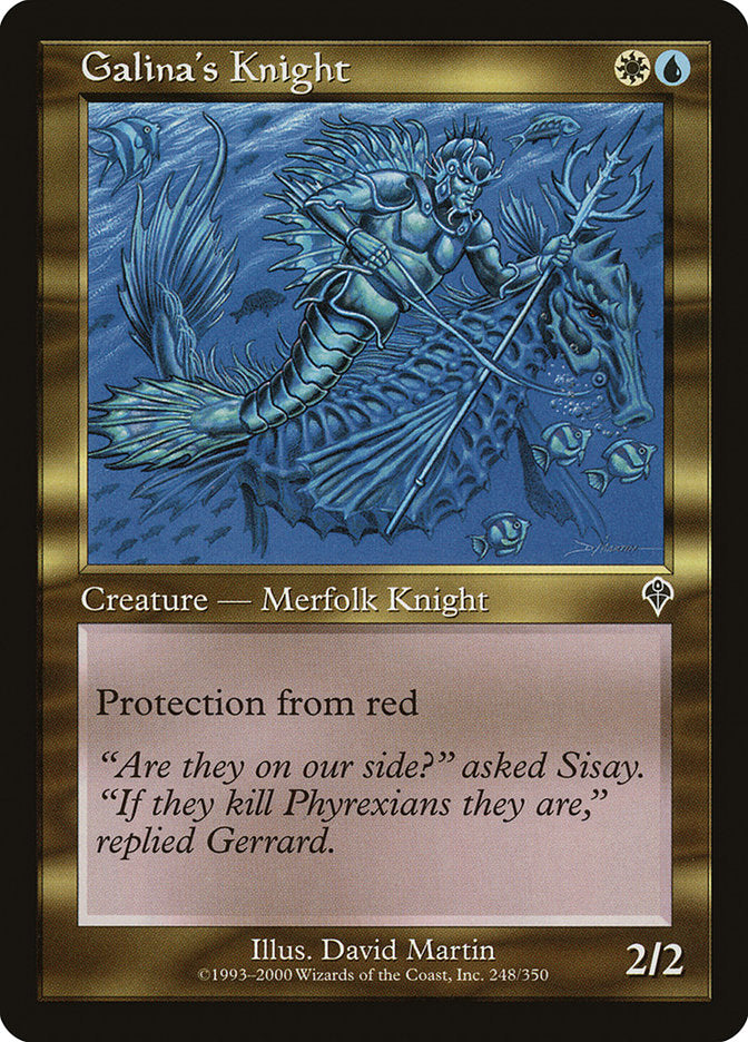 Galina's Knight [Invasion] | Card Citadel
