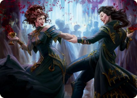 Falkenrath Celebrants 1 Art Card [Innistrad: Crimson Vow Art Series] | Card Citadel