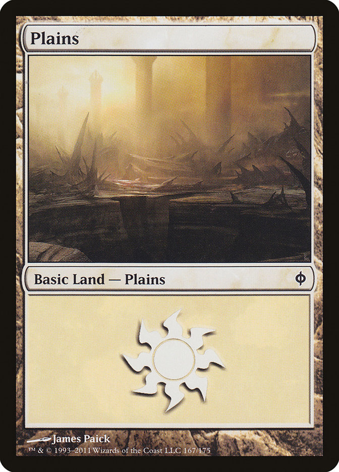 Plains [New Phyrexia] | Card Citadel