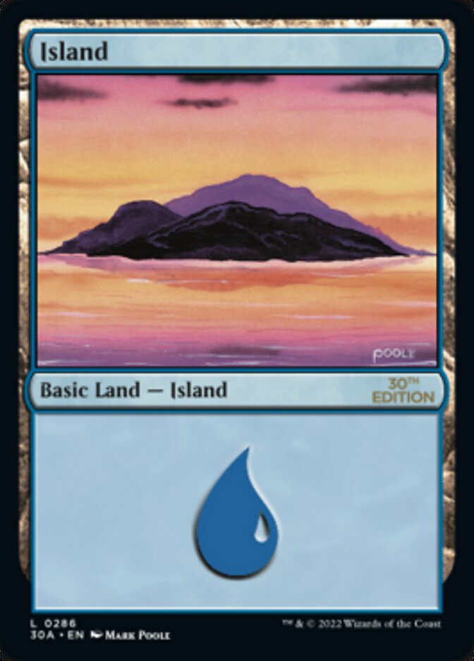 Island (286) [30th Anniversary Edition] | Card Citadel