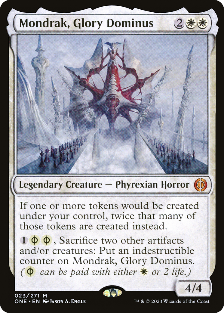 Mondrak, Glory Dominus [Phyrexia: All Will Be One] | Card Citadel