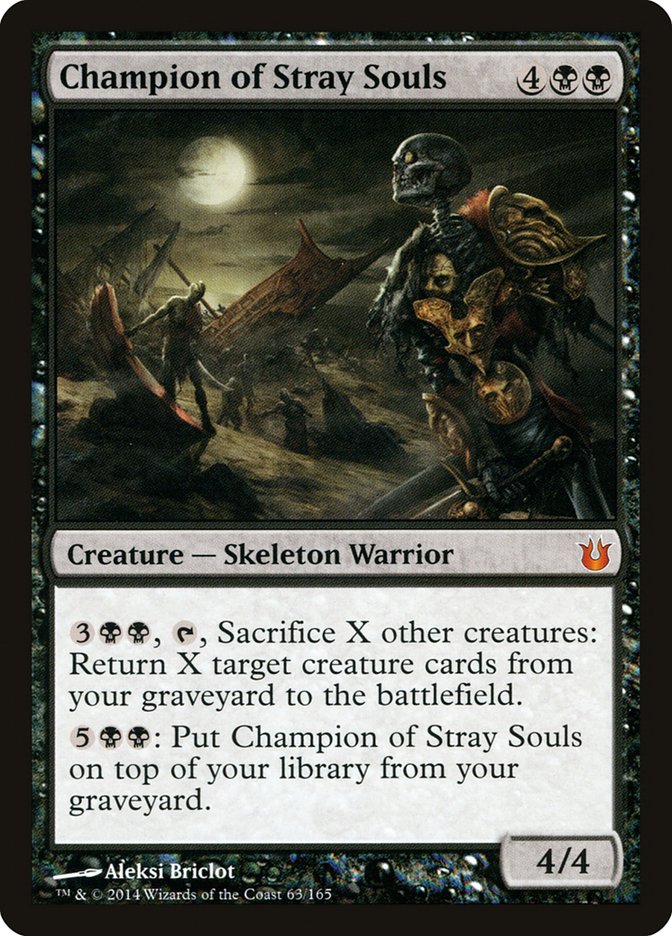 Champion of Stray Souls [Born of the Gods] | Card Citadel