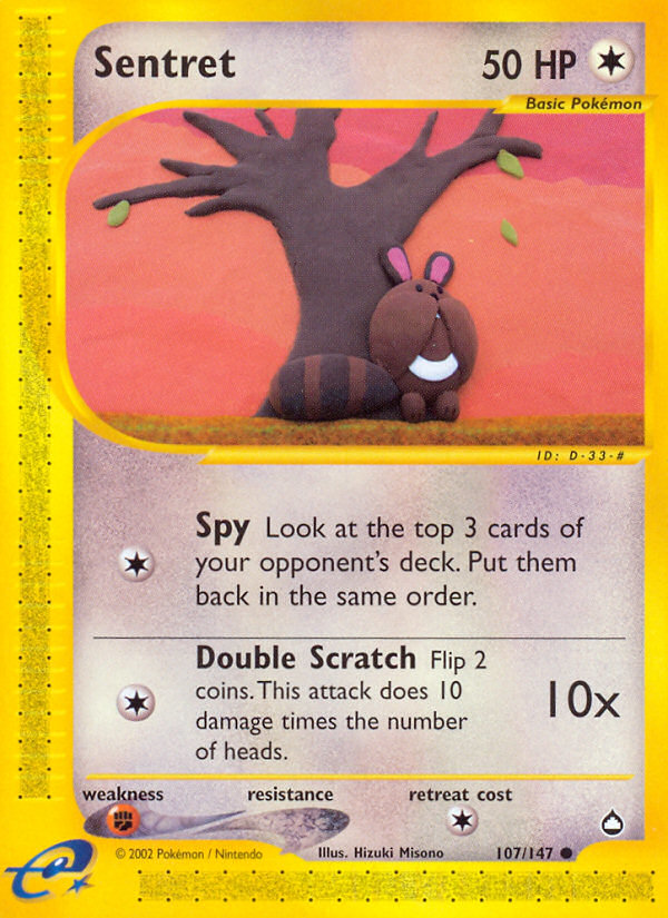 Sentret (107/147) [Aquapolis] | Card Citadel