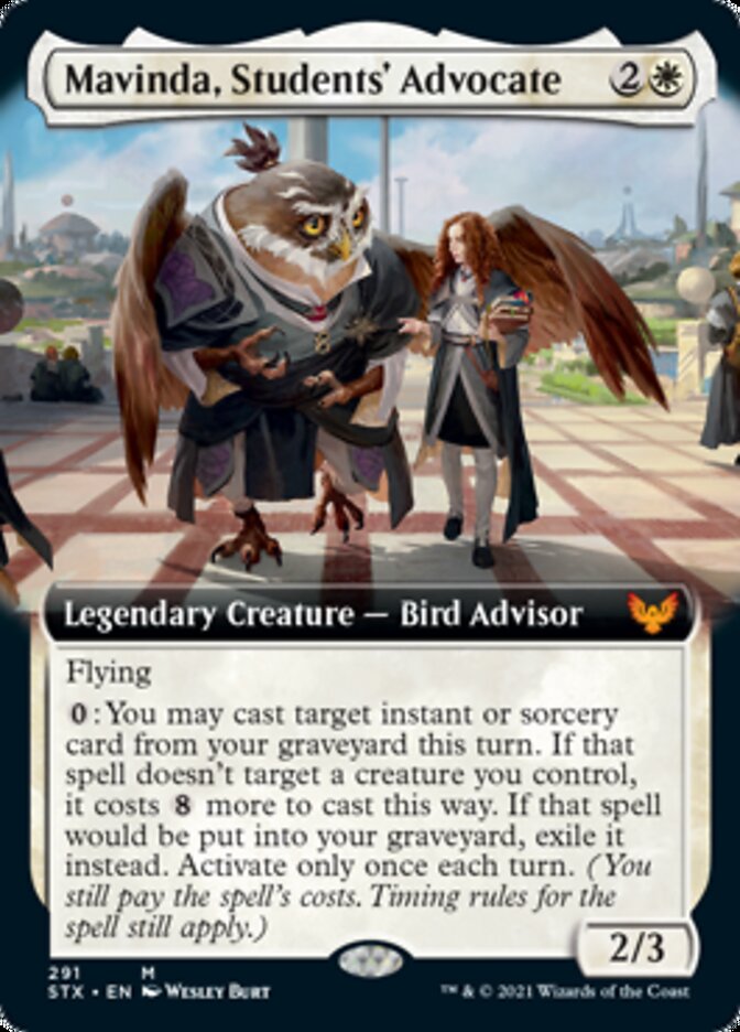 Mavinda, Students' Advocate (Extended) [Strixhaven: School of Mages] | Card Citadel