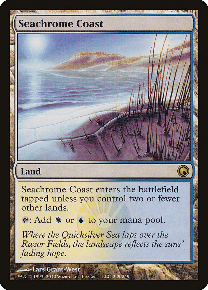 Seachrome Coast [Scars of Mirrodin] | Card Citadel