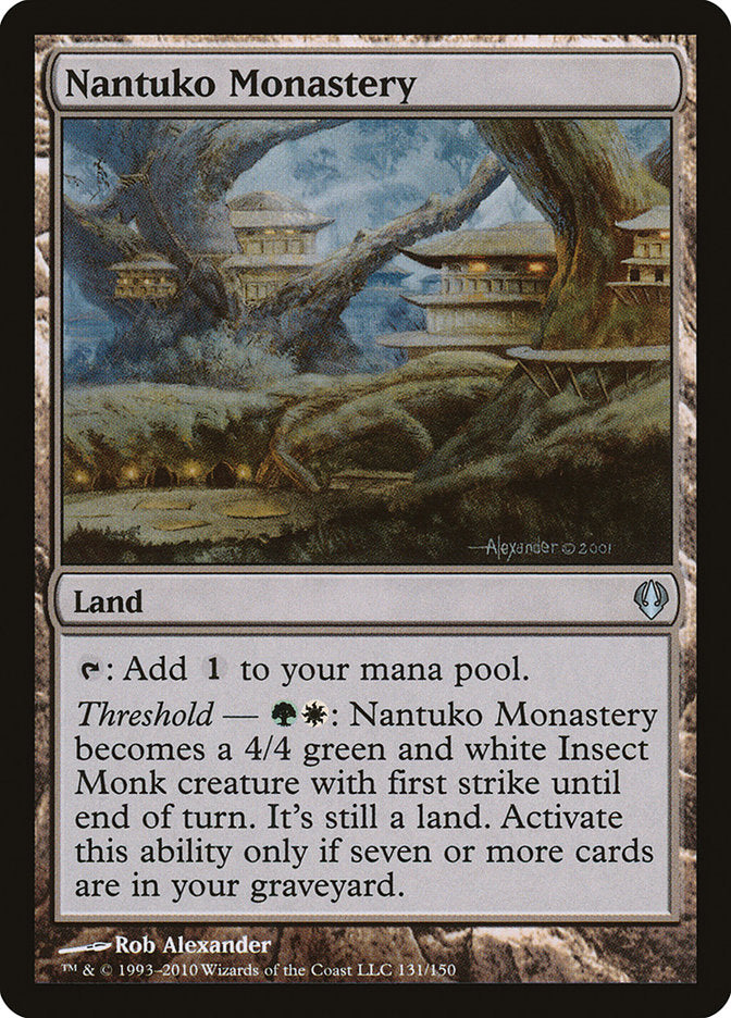 Nantuko Monastery [Archenemy] | Card Citadel