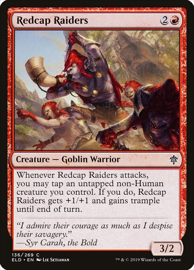 Redcap Raiders [Throne of Eldraine] | Card Citadel