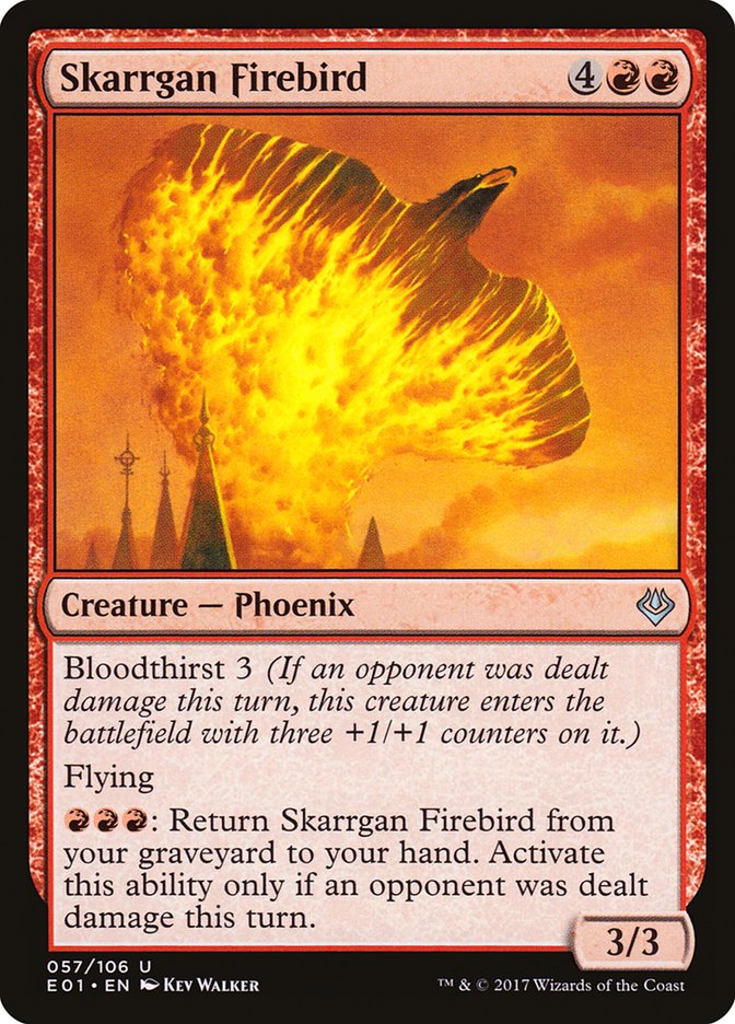 Skarrgan Firebird [Archenemy: Nicol Bolas] | Card Citadel