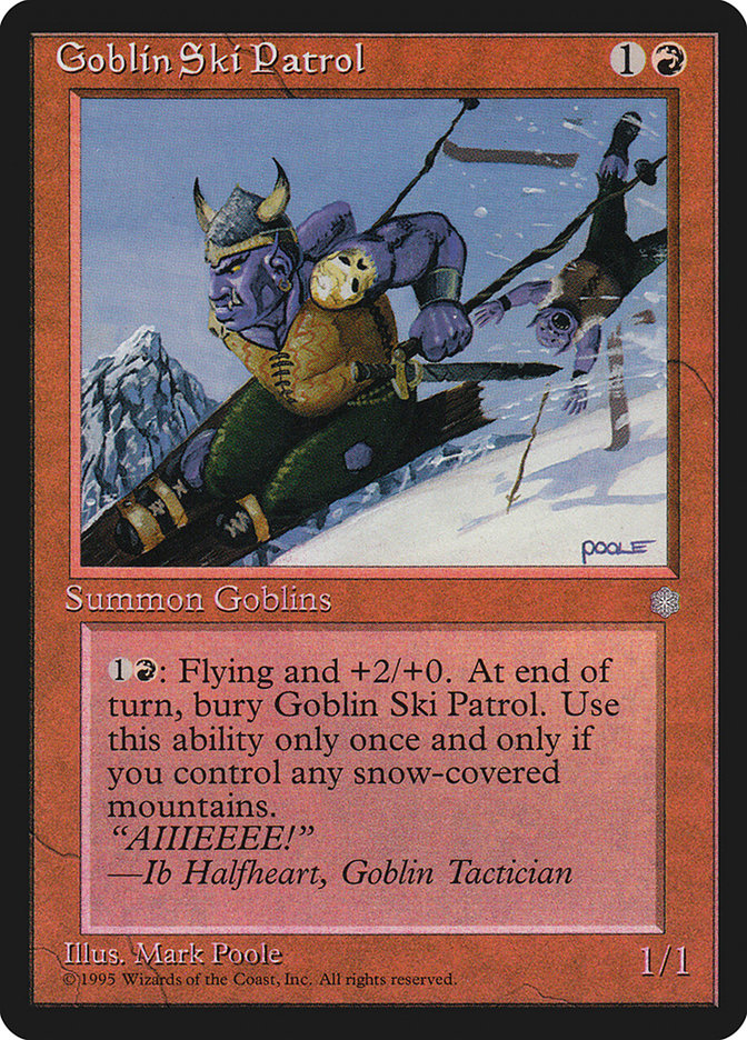 Goblin Ski Patrol [Ice Age] | Card Citadel