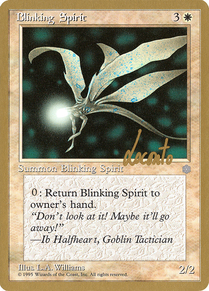 Blinking Spirit (Michael Loconto) [Pro Tour Collector Set] | Card Citadel